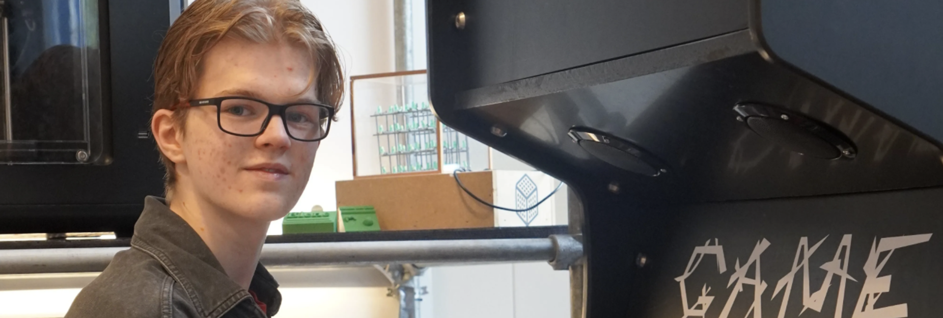 Seth Boon Maakt Arcade Game Machine Als Uniek Meesterstuk